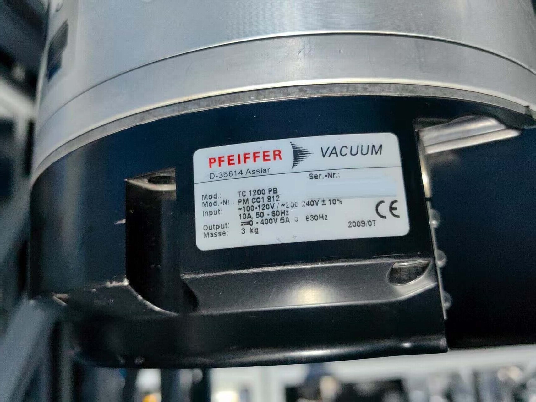 圖為 已使用的 PFEIFFER HiPace 1500U 待售