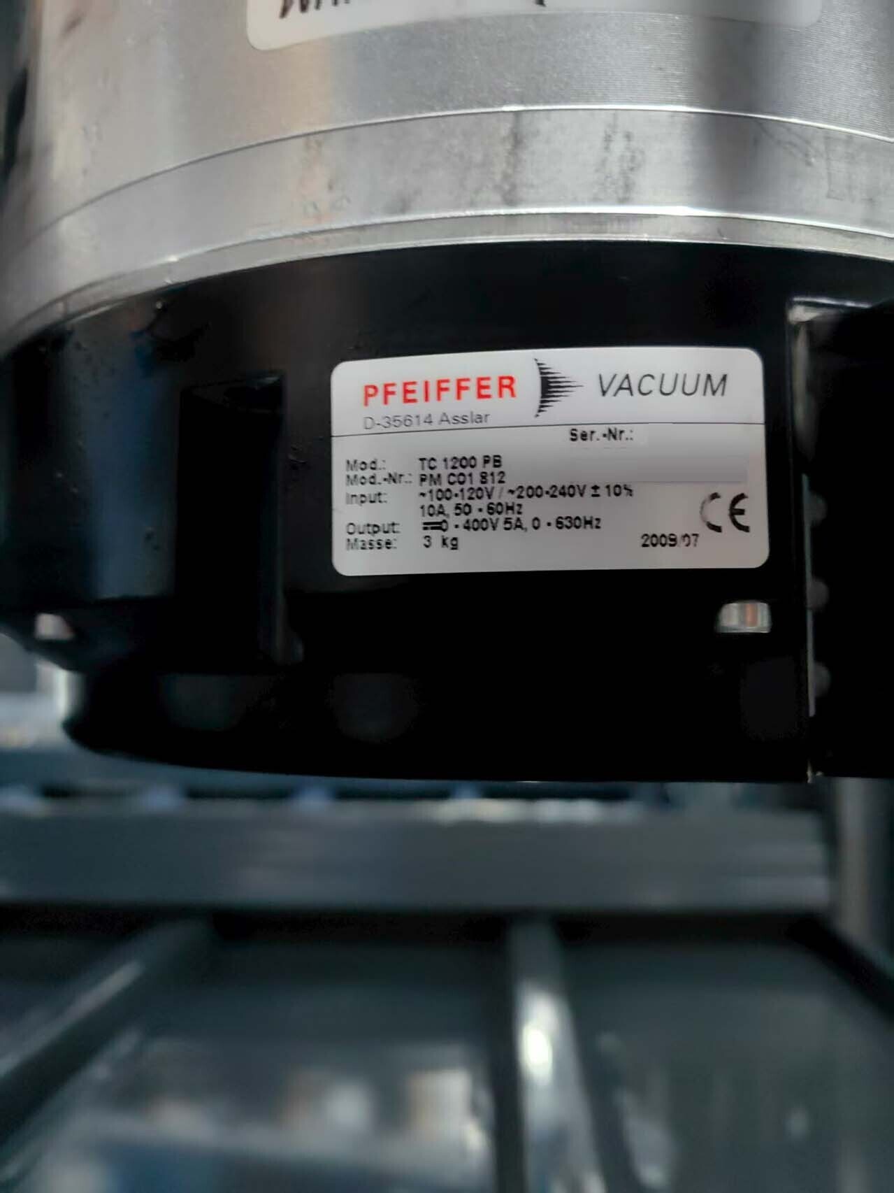 圖為 已使用的 PFEIFFER HiPace 1500U 待售