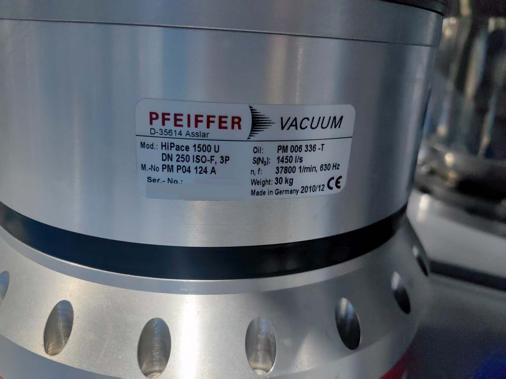圖為 已使用的 PFEIFFER HiPace 1500U 待售