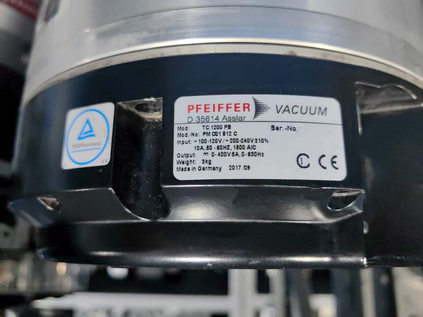 圖為 已使用的 PFEIFFER HiPace 1500U 待售