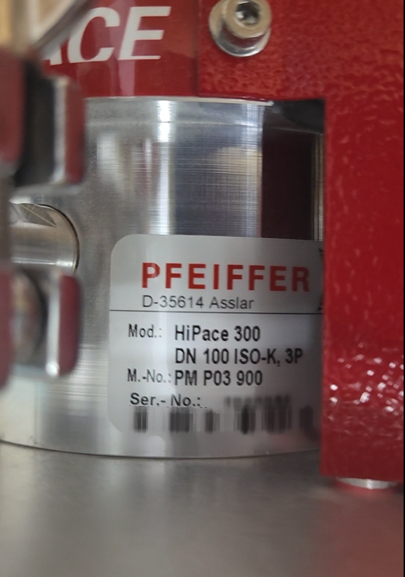 Foto Verwendet PFEIFFER HiPace 300 Zum Verkauf