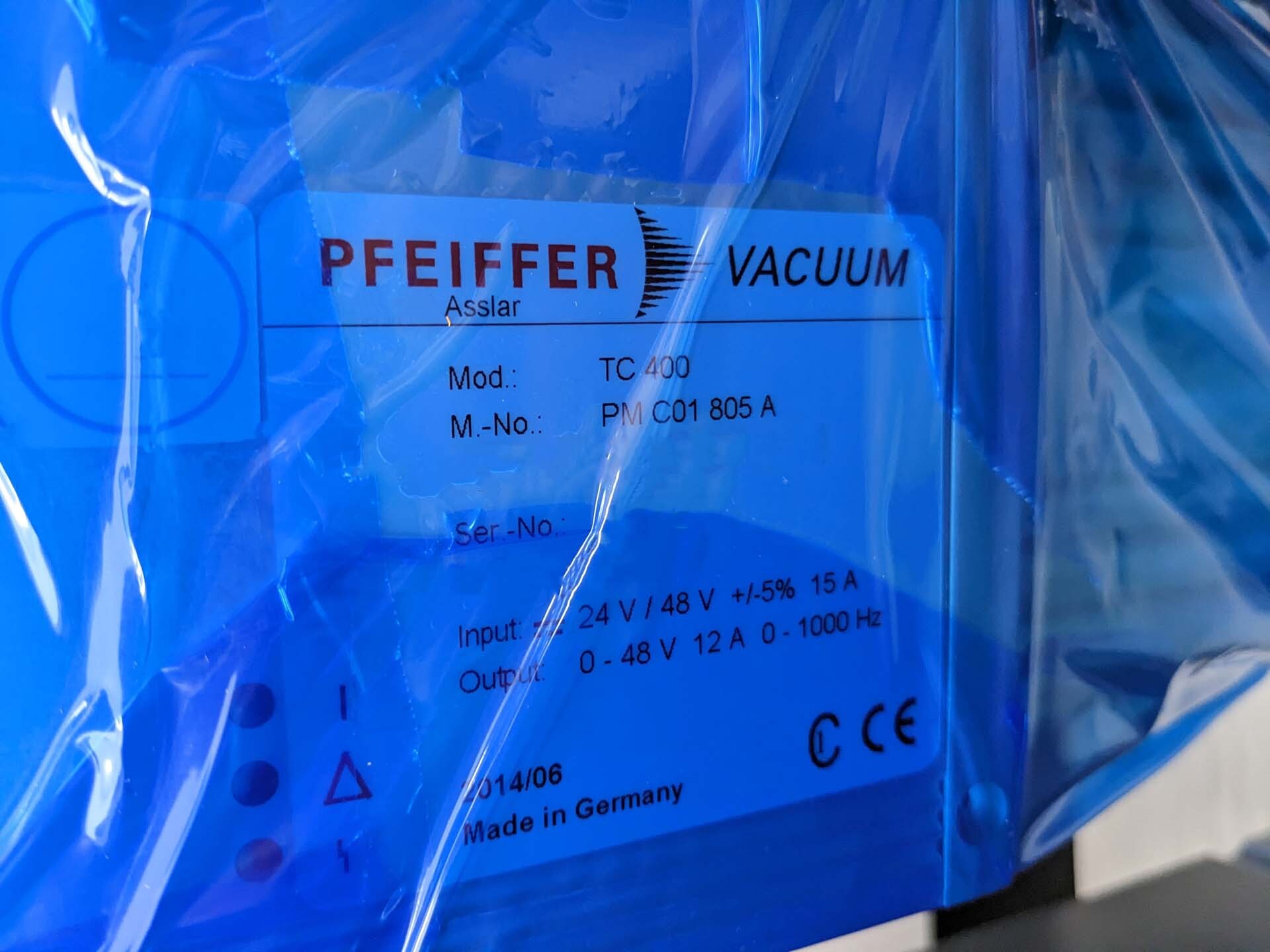 圖為 已使用的 PFEIFFER VACUUM TC 400 待售