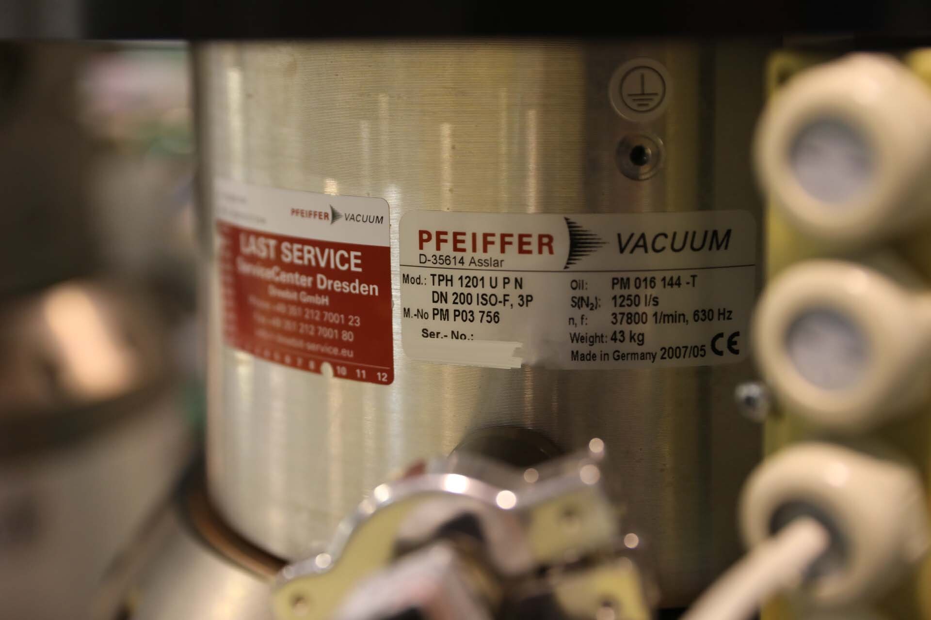 フォト（写真） 使用される PFEIFFER TPH 1201 UPN 販売のために