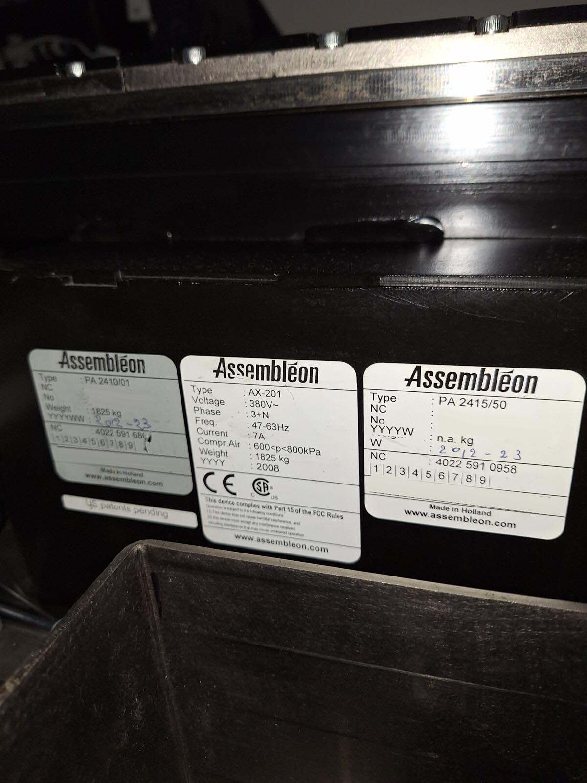 Foto Verwendet PHILIPS / ASSEMBLEON AX201 Zum Verkauf