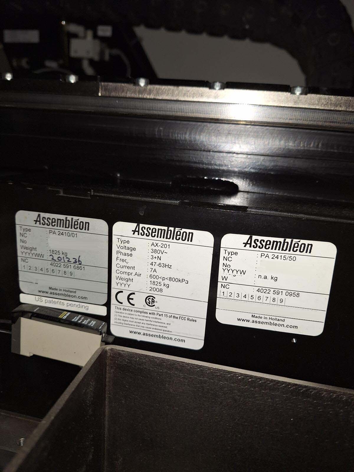 Foto Verwendet PHILIPS / ASSEMBLEON AX201 Zum Verkauf