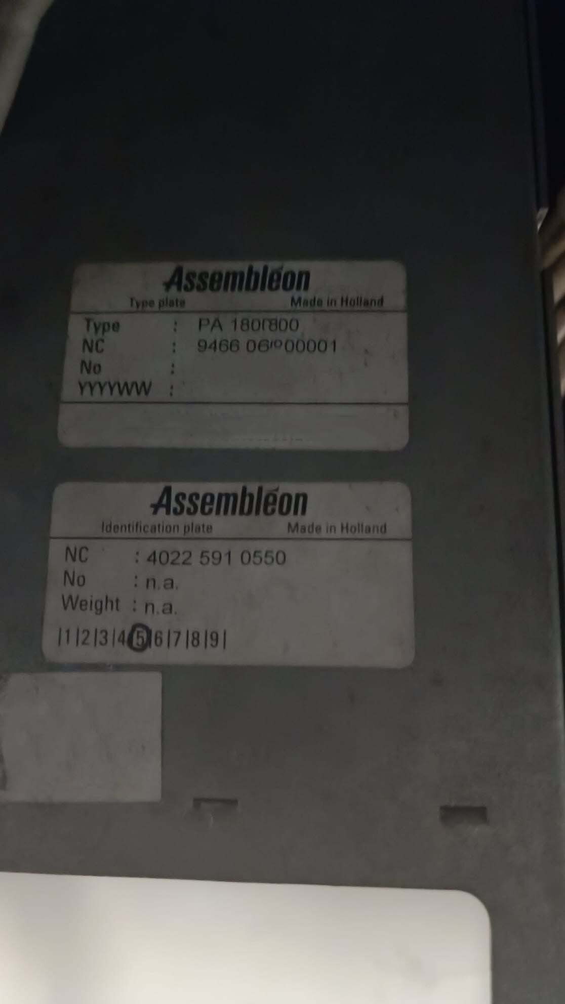 图为 已使用的 PHILIPS / ASSEMBLEON AX301 待售