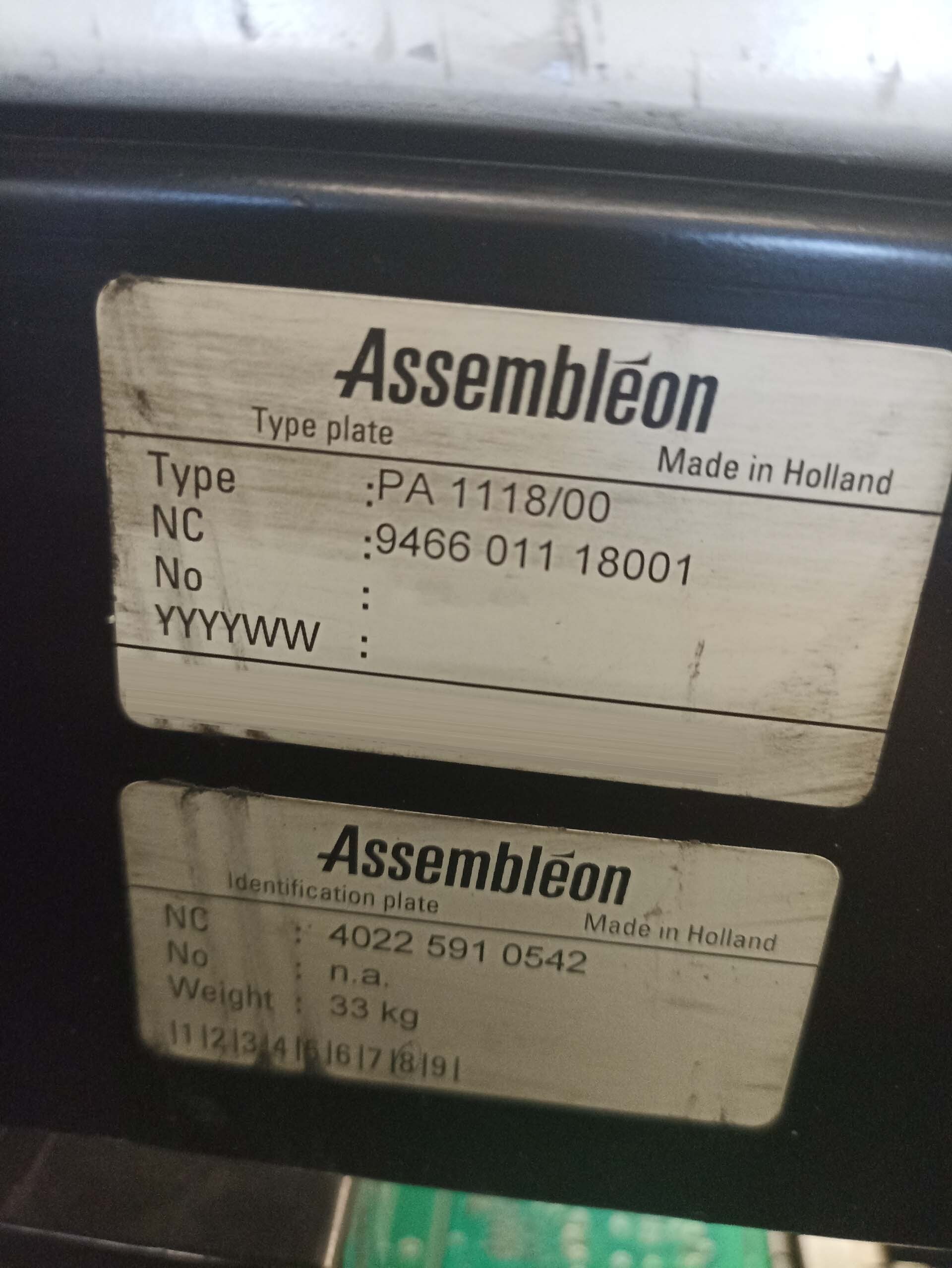 사진 사용됨 PHILIPS / ASSEMBLEON AX501 판매용