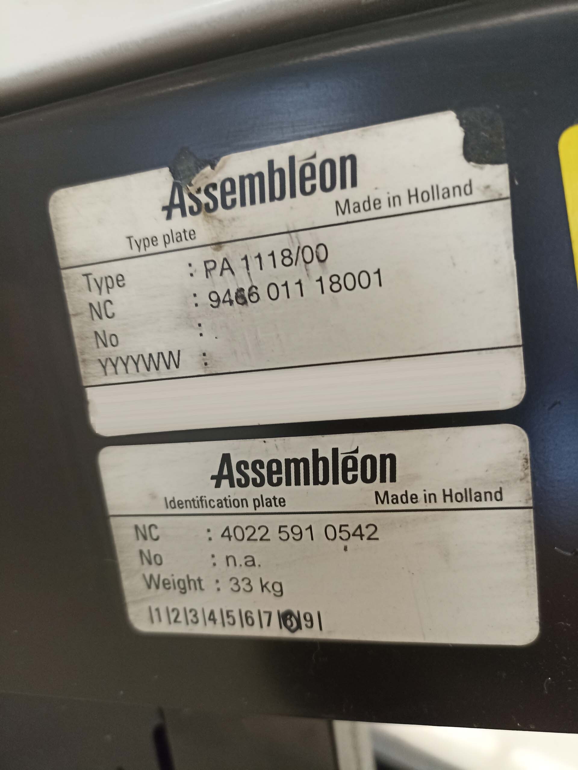 사진 사용됨 PHILIPS / ASSEMBLEON AX501 판매용
