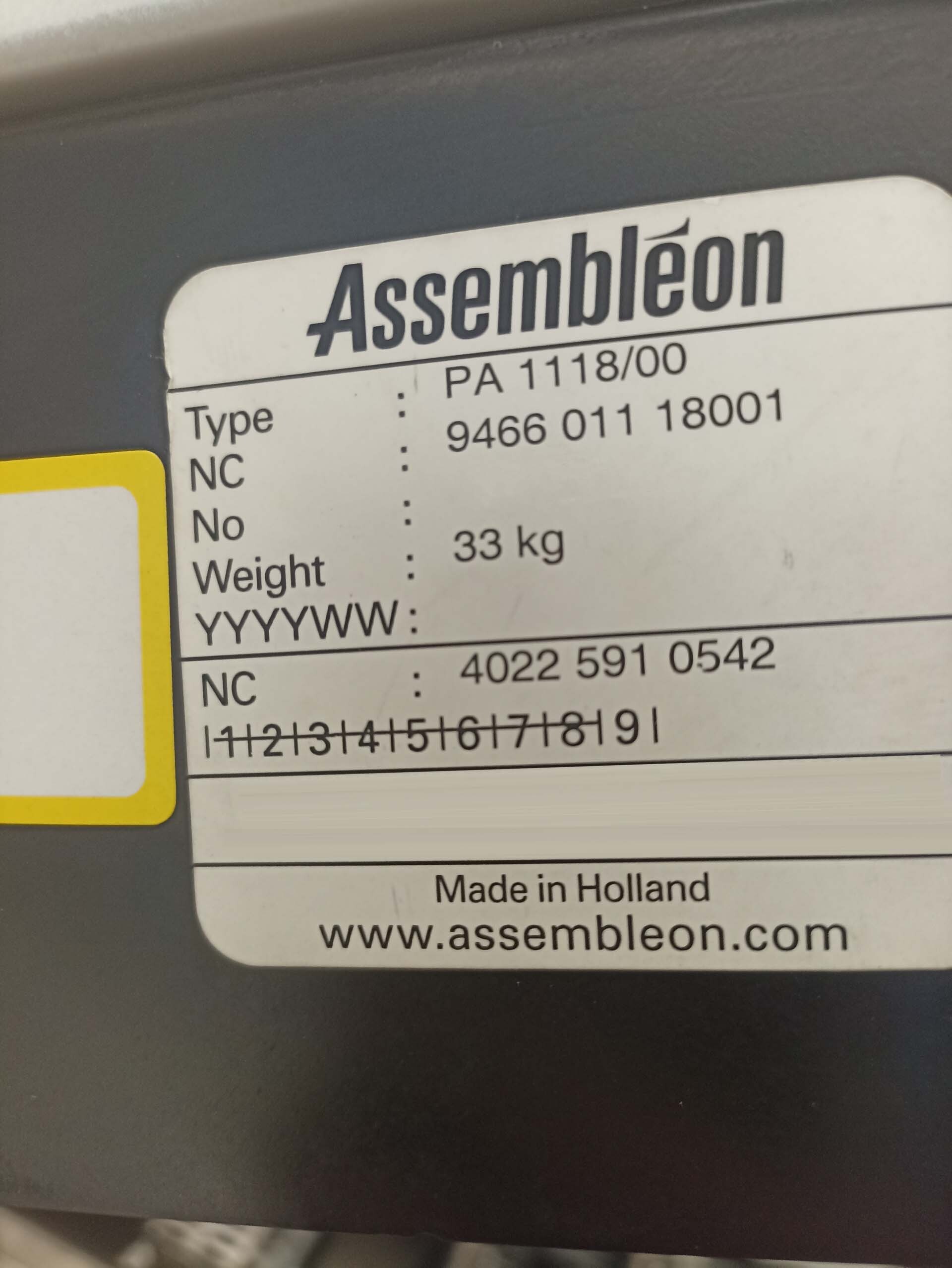 사진 사용됨 PHILIPS / ASSEMBLEON AX501 판매용