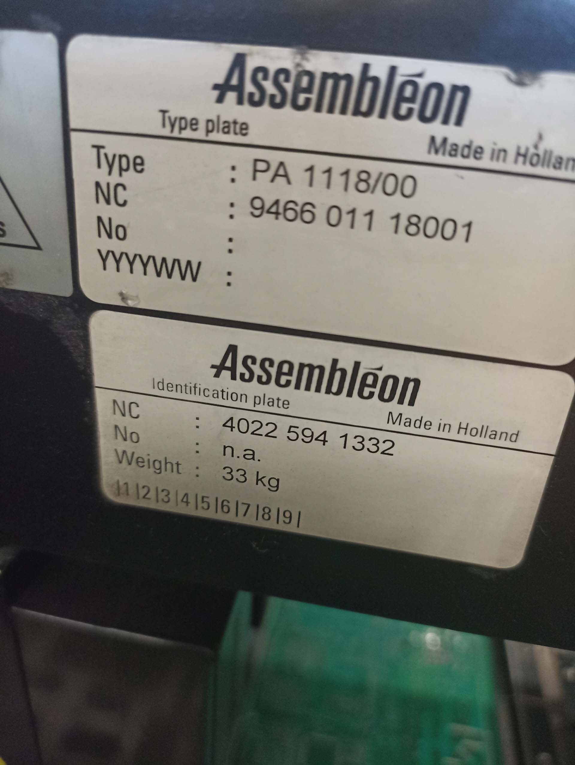 사진 사용됨 PHILIPS / ASSEMBLEON AX501 판매용