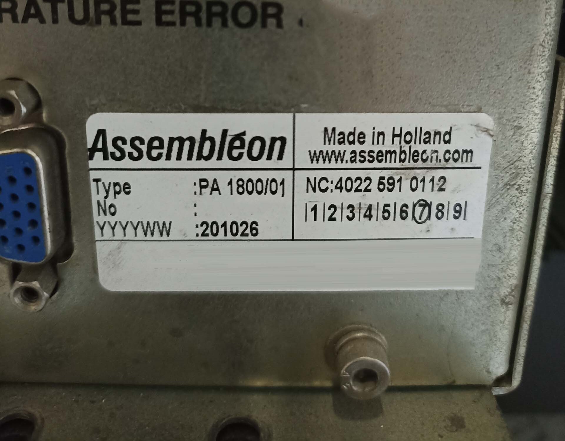 사진 사용됨 PHILIPS / ASSEMBLEON AX501 판매용