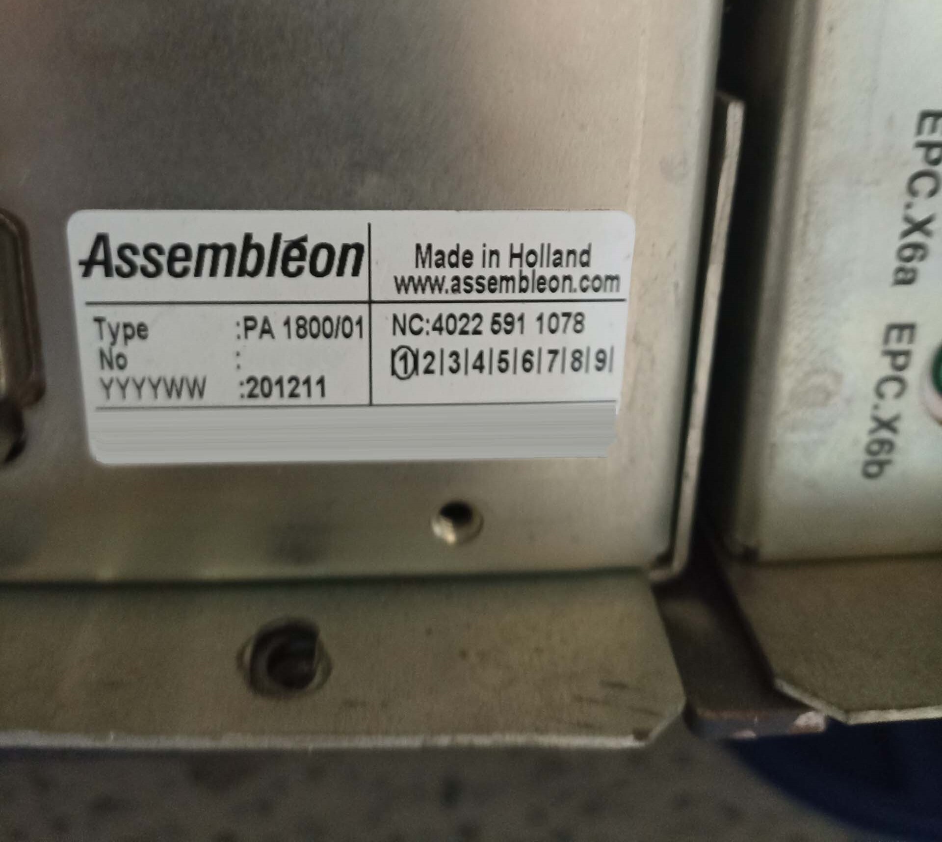 사진 사용됨 PHILIPS / ASSEMBLEON AX501 판매용