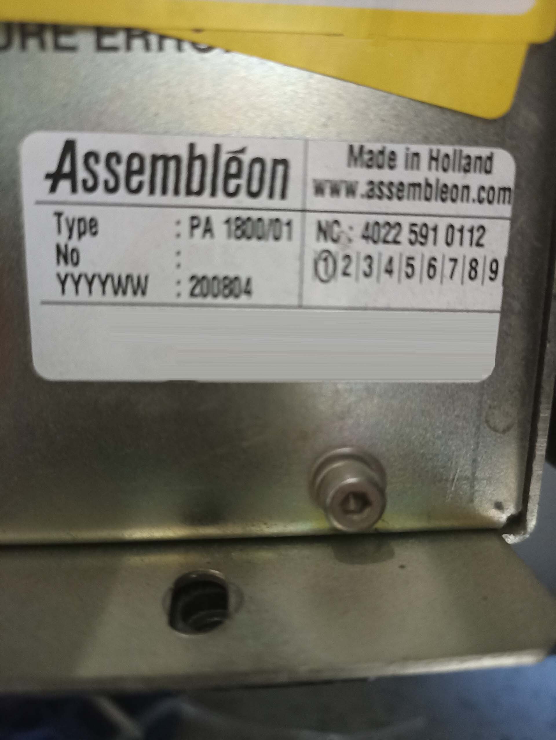 사진 사용됨 PHILIPS / ASSEMBLEON AX501 판매용