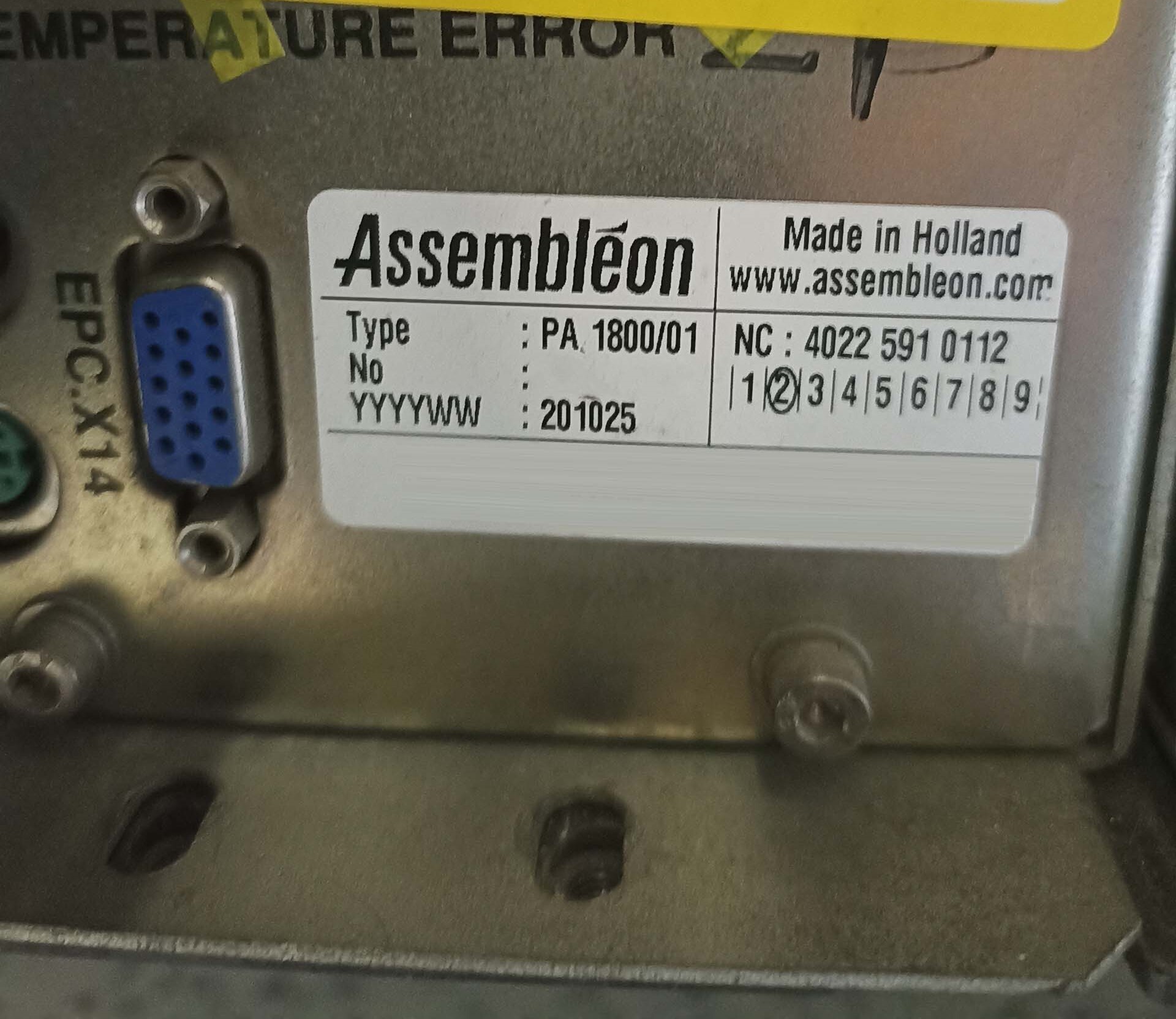 사진 사용됨 PHILIPS / ASSEMBLEON AX501 판매용