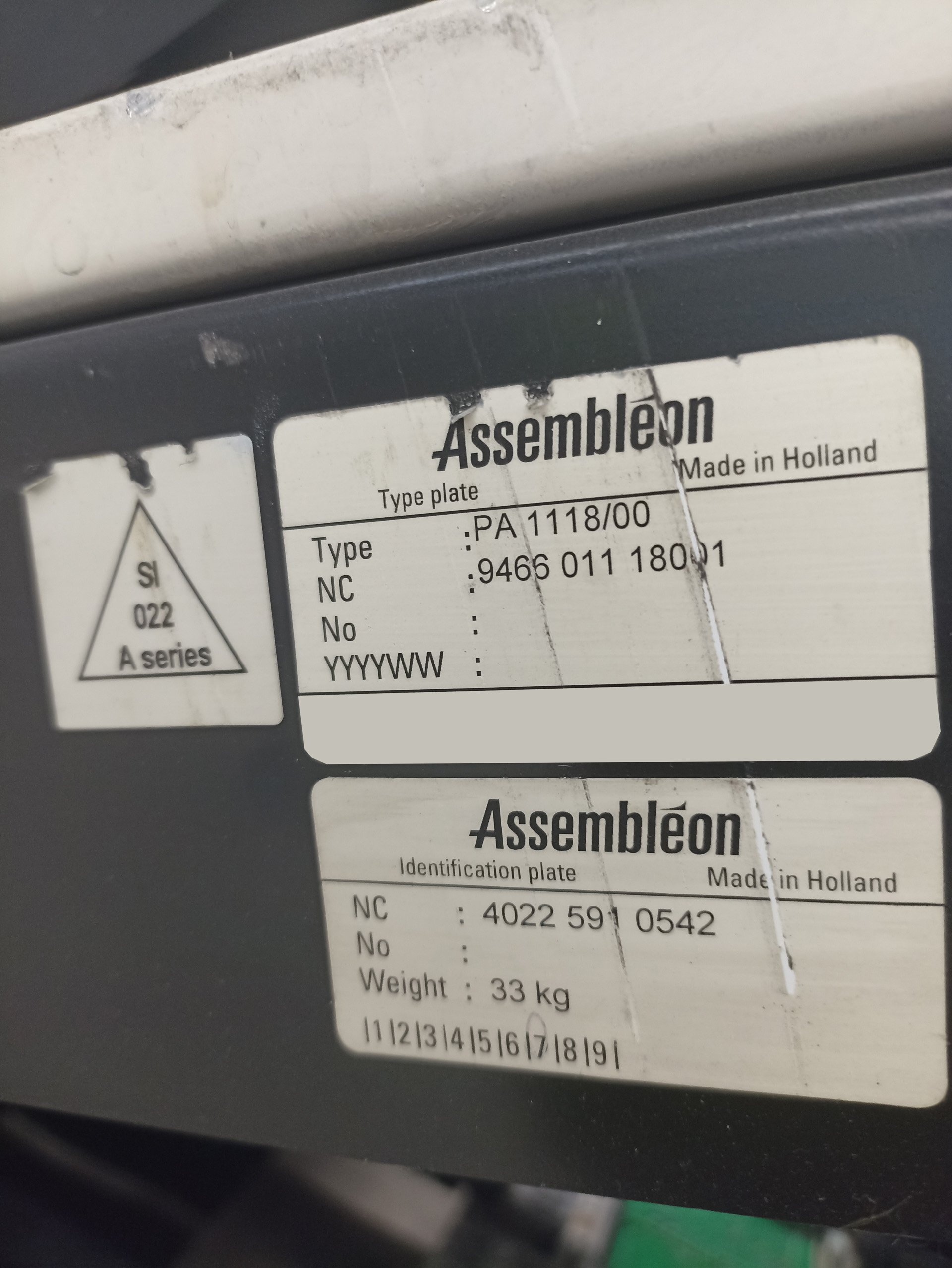 사진 사용됨 PHILIPS / ASSEMBLEON AX501 판매용