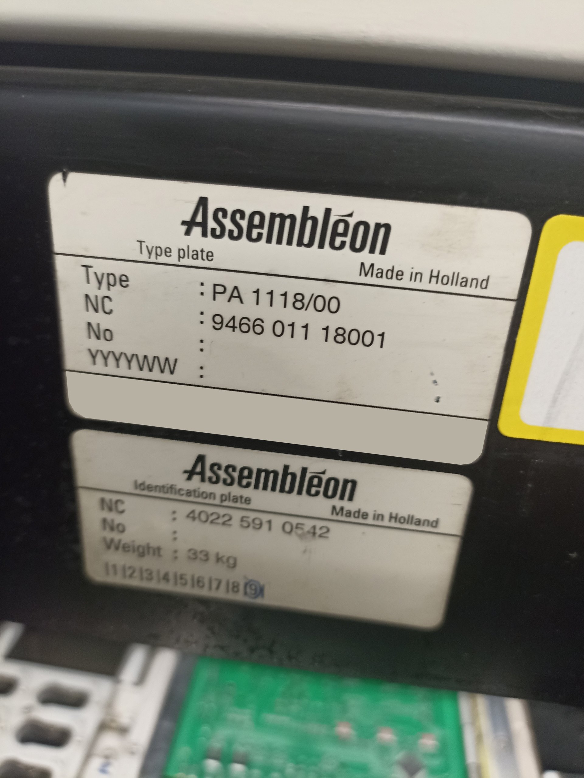 사진 사용됨 PHILIPS / ASSEMBLEON AX501 판매용