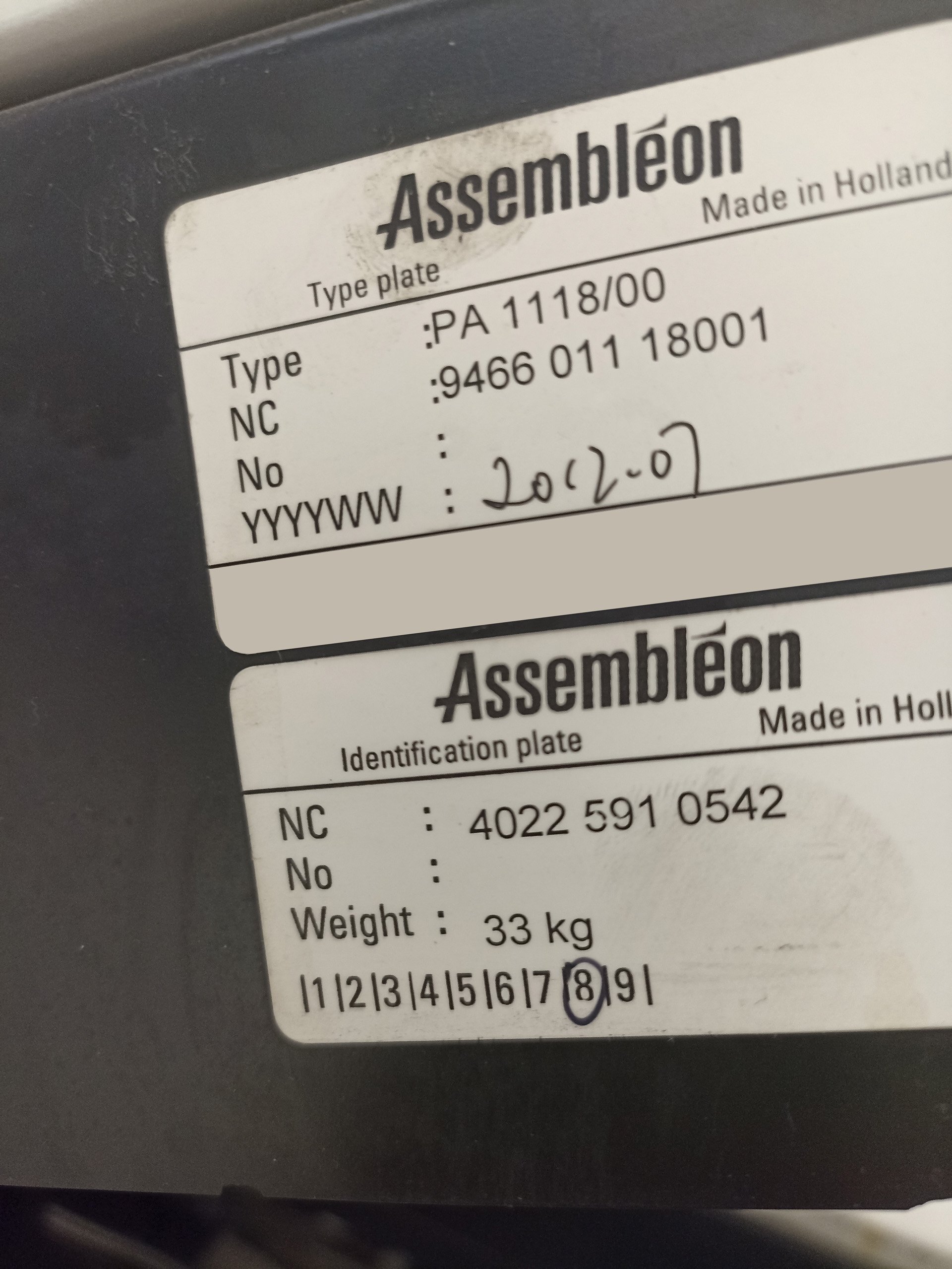 사진 사용됨 PHILIPS / ASSEMBLEON AX501 판매용