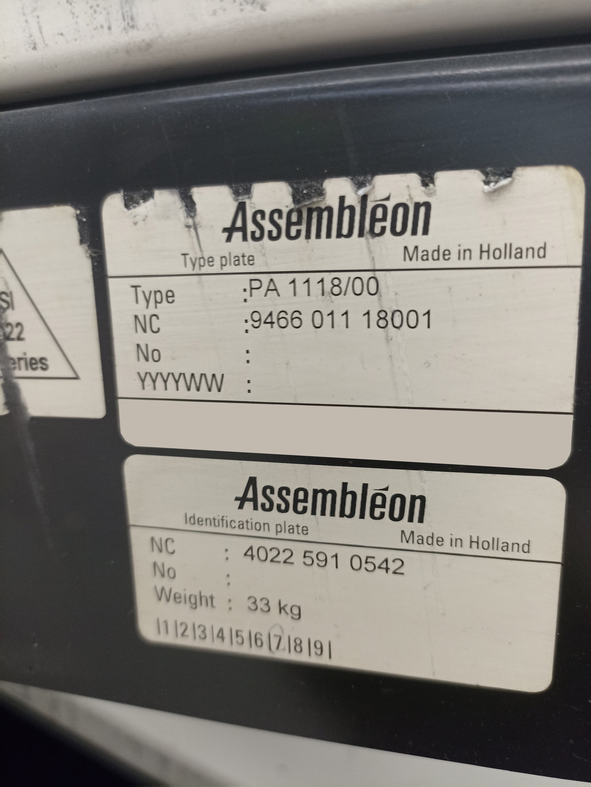 사진 사용됨 PHILIPS / ASSEMBLEON AX501 판매용