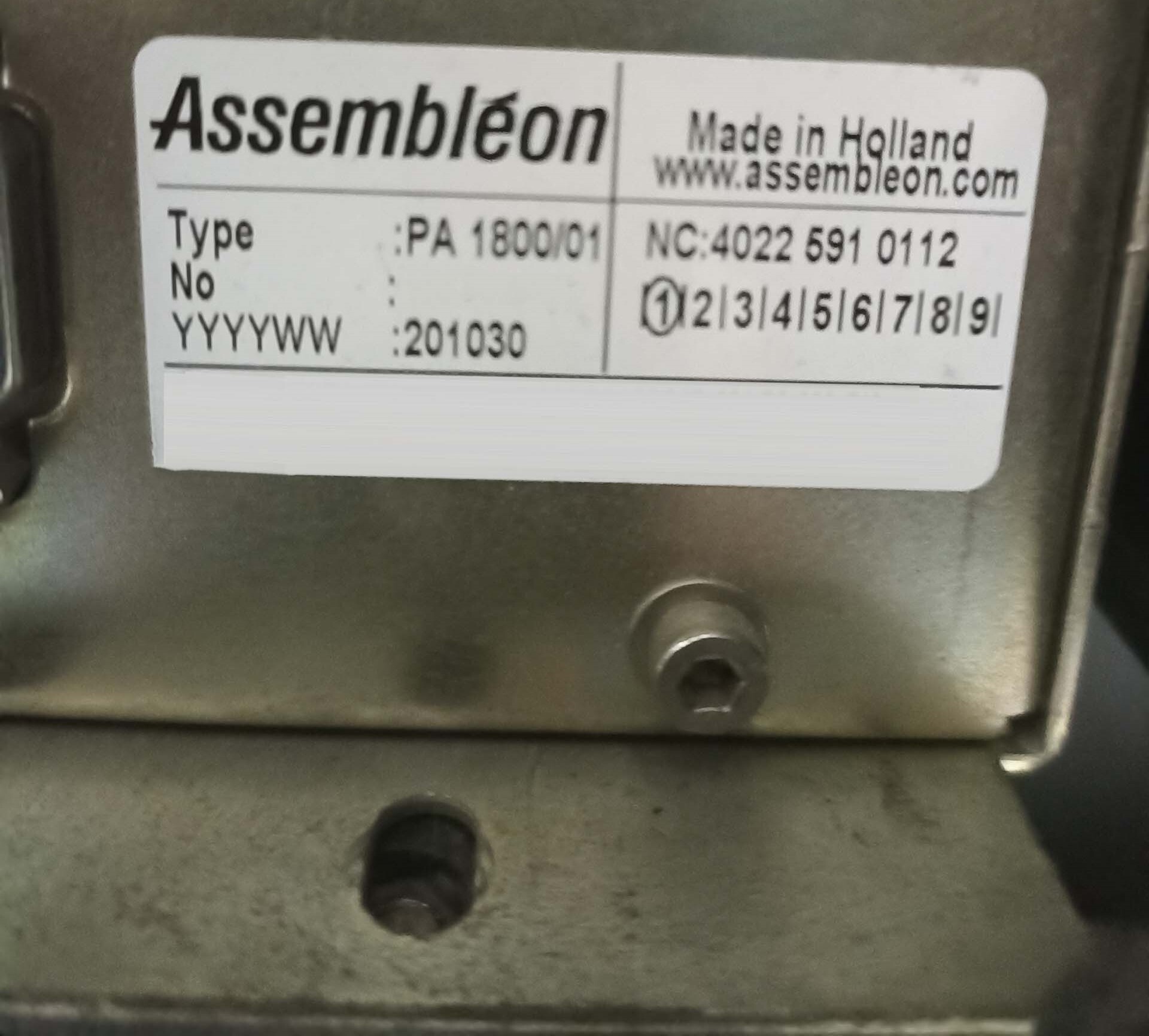 사진 사용됨 PHILIPS / ASSEMBLEON AX501 판매용