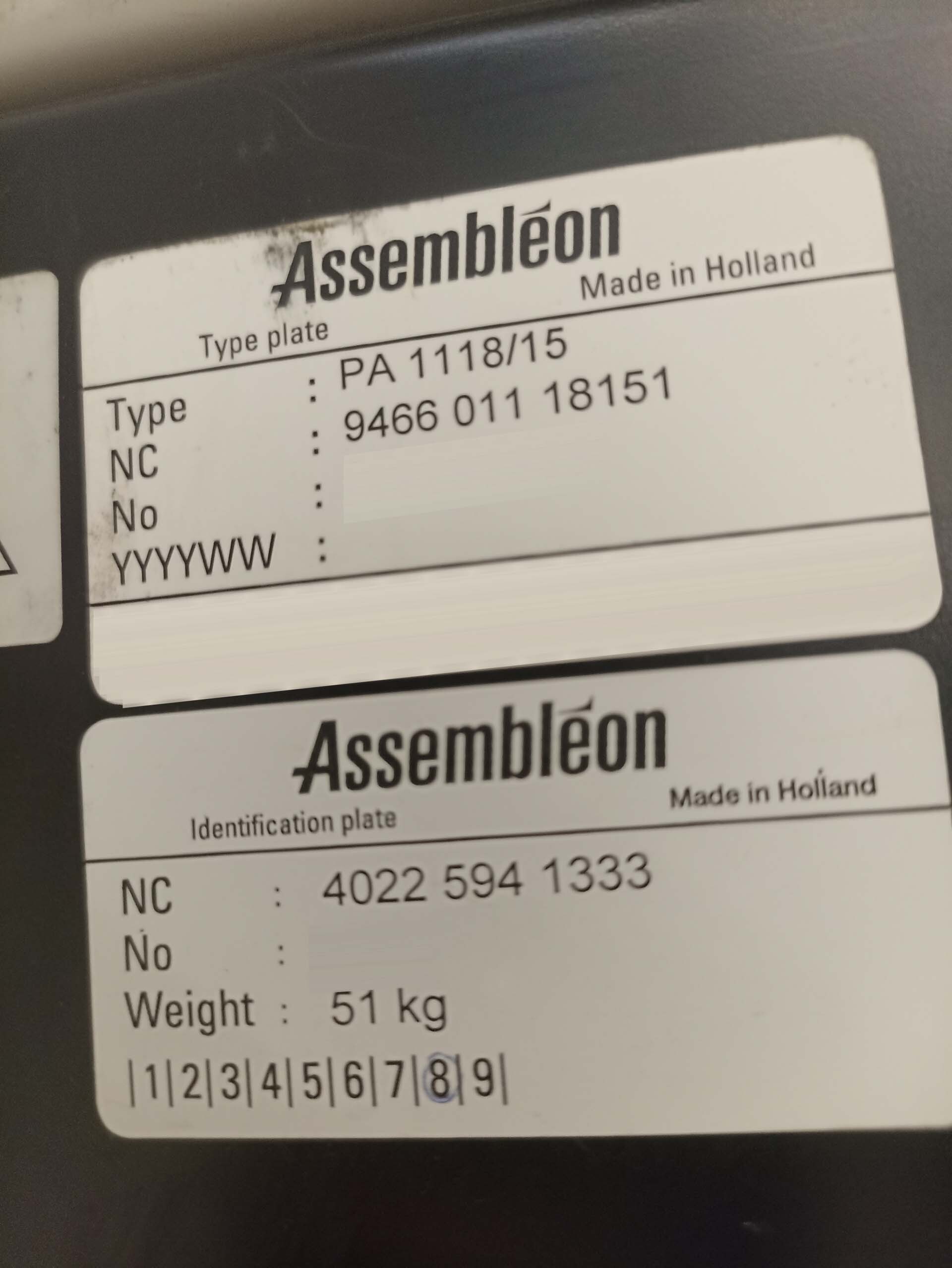 사진 사용됨 PHILIPS / ASSEMBLEON AX501 판매용