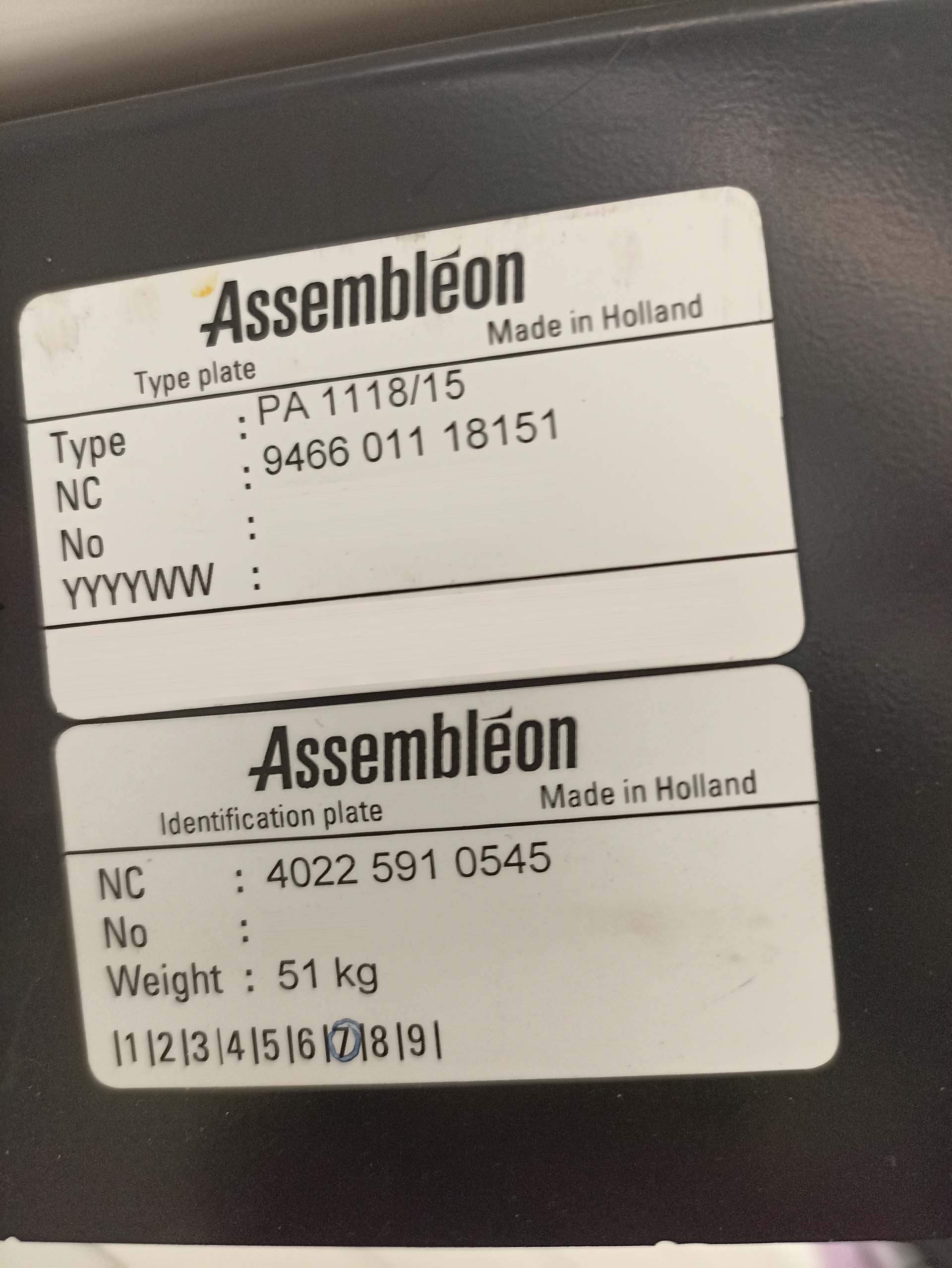 사진 사용됨 PHILIPS / ASSEMBLEON AX501 판매용
