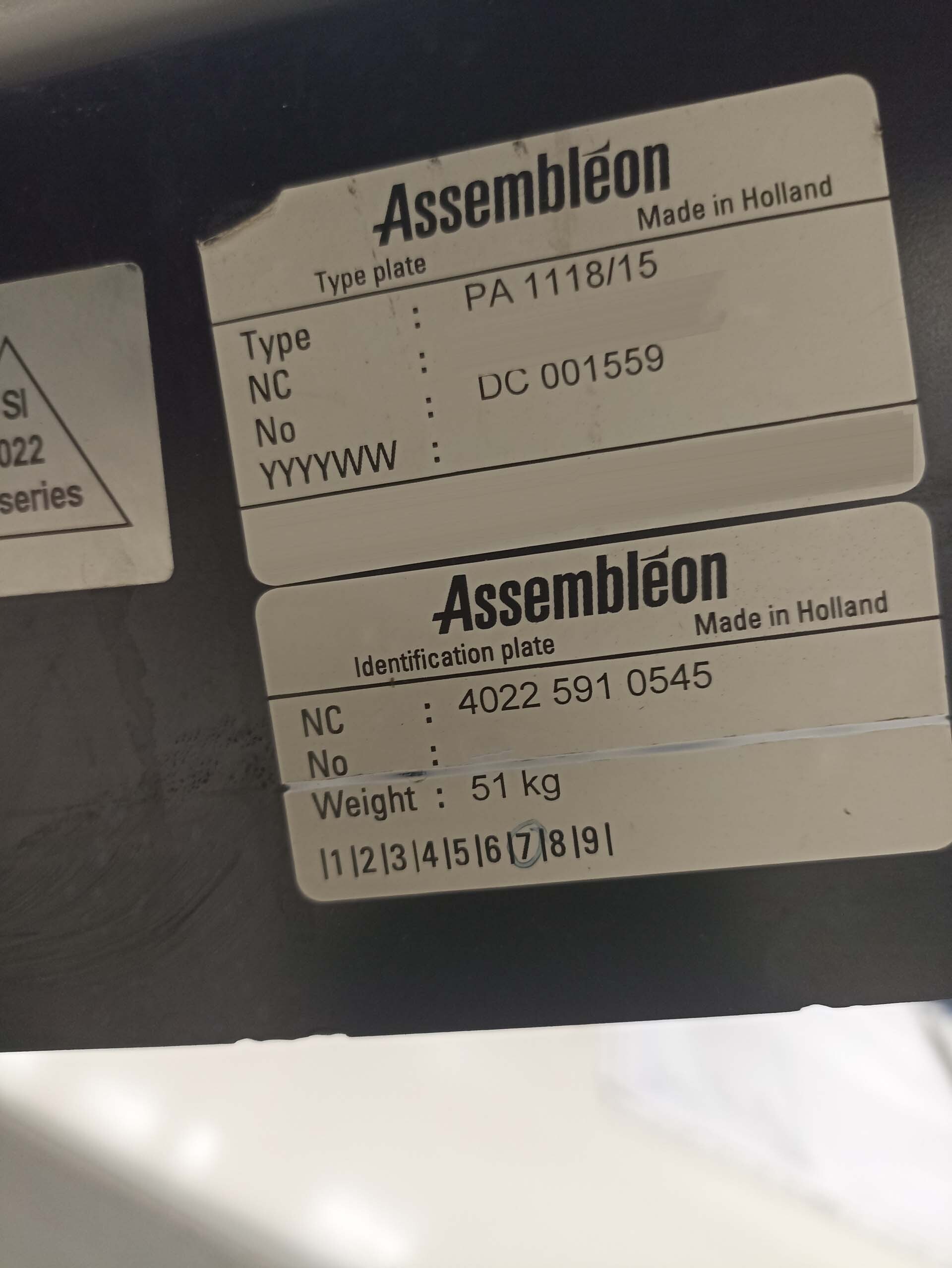 사진 사용됨 PHILIPS / ASSEMBLEON AX501 판매용