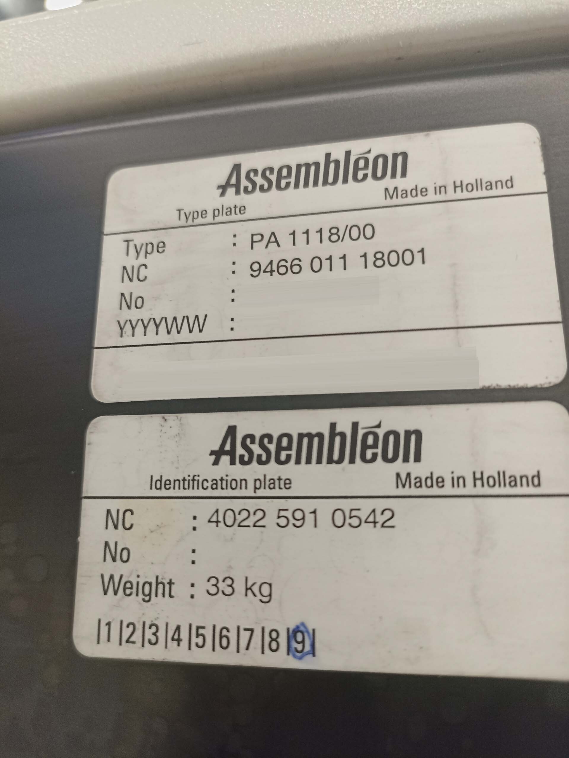사진 사용됨 PHILIPS / ASSEMBLEON AX501 판매용