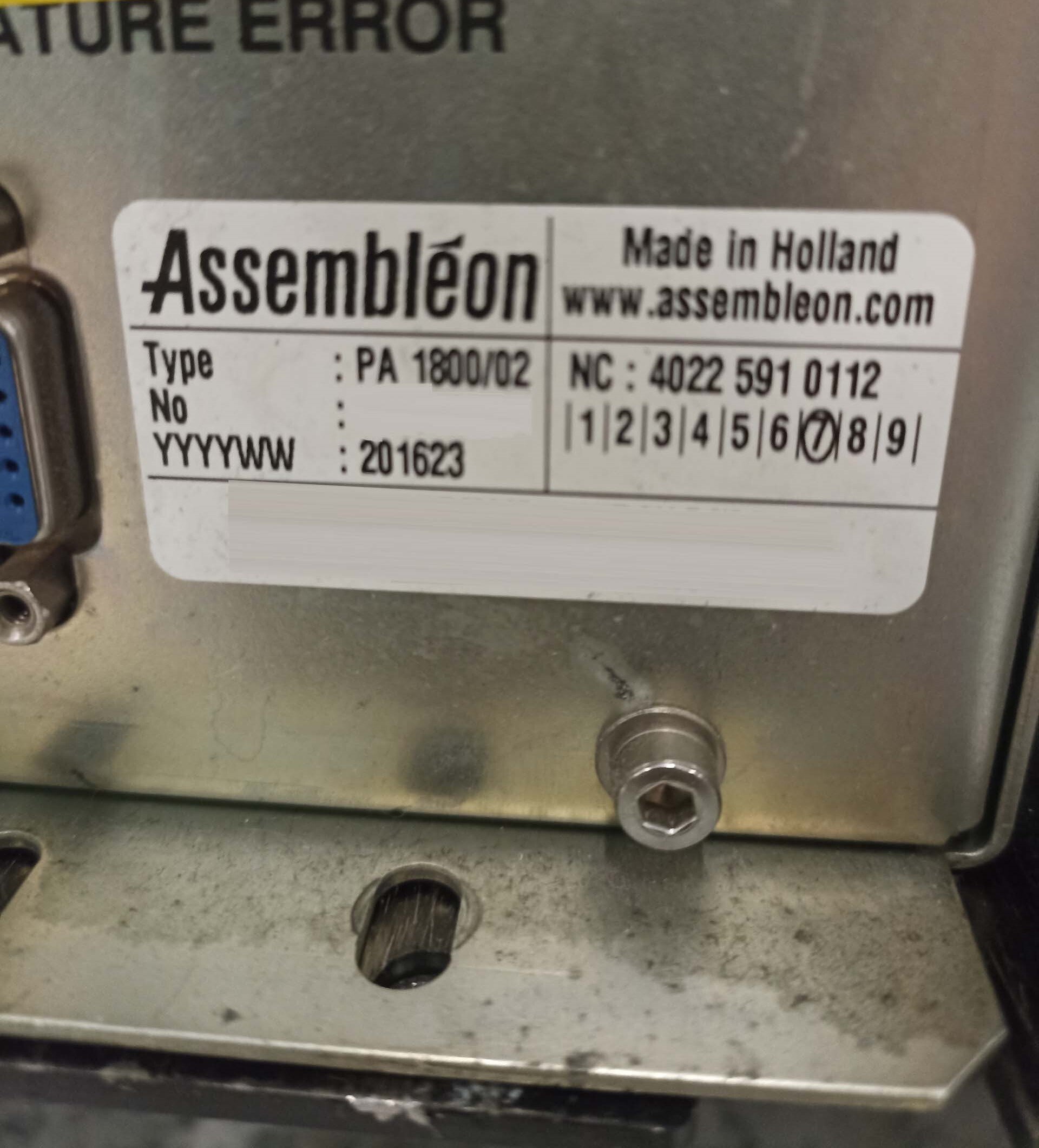 사진 사용됨 PHILIPS / ASSEMBLEON AX501 판매용