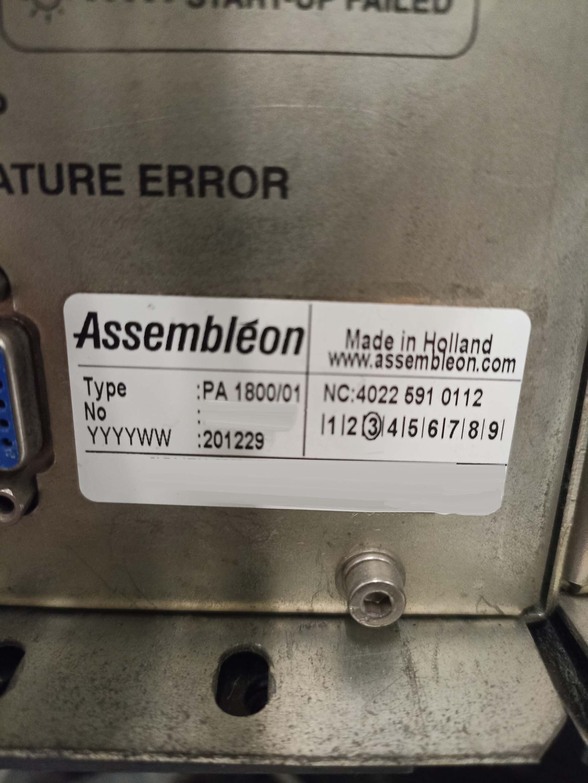 사진 사용됨 PHILIPS / ASSEMBLEON AX501 판매용