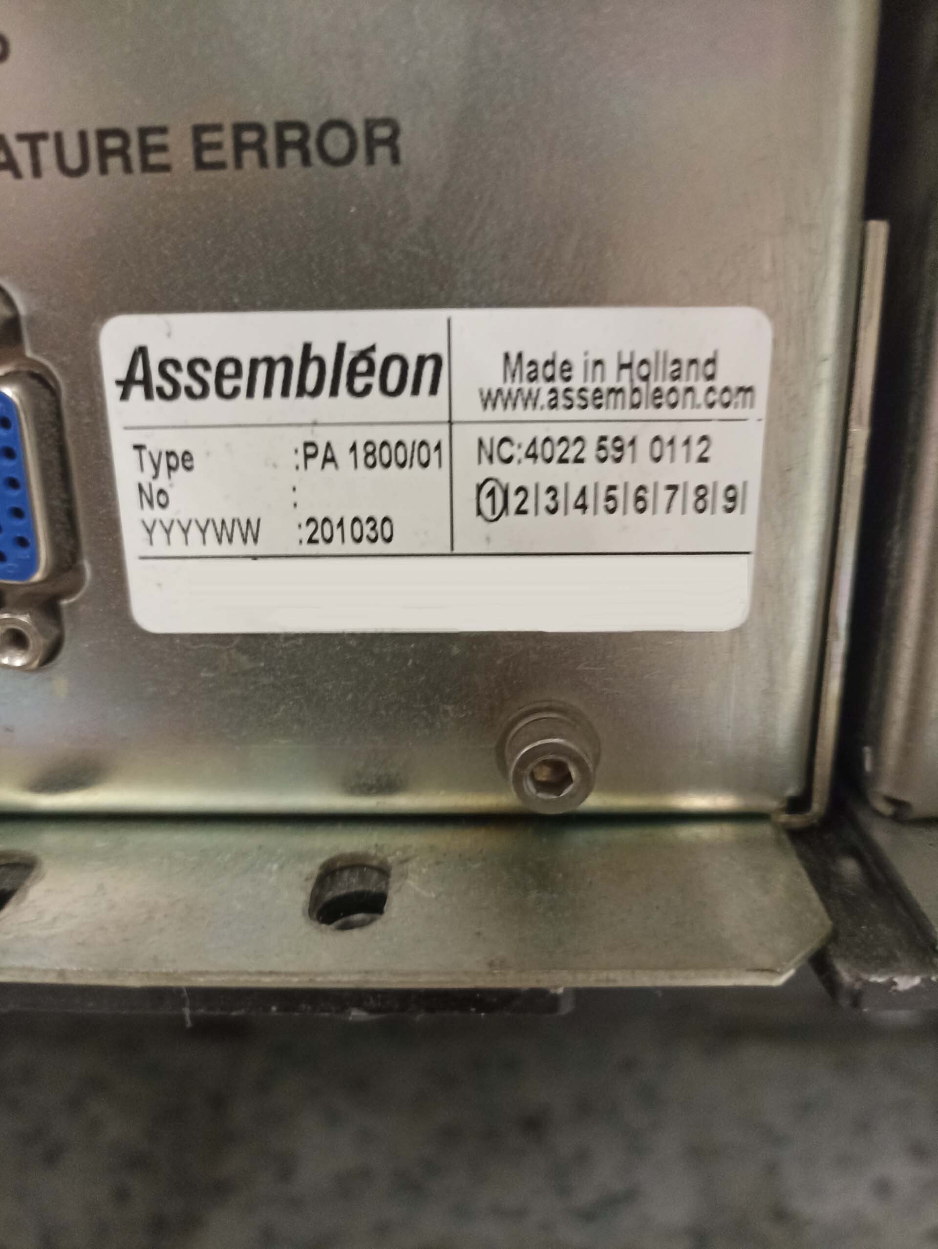 사진 사용됨 PHILIPS / ASSEMBLEON AX501 판매용