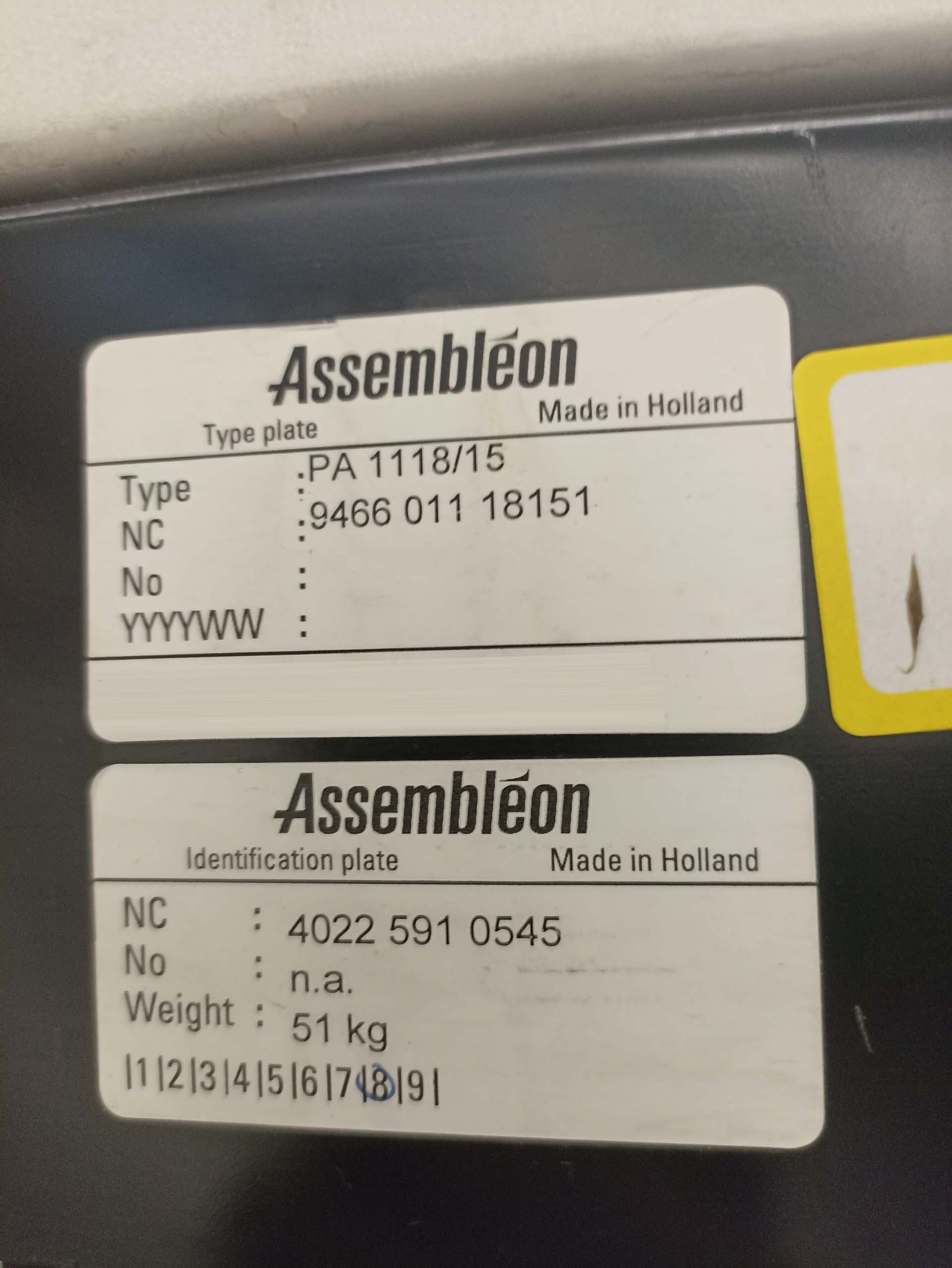 사진 사용됨 PHILIPS / ASSEMBLEON AX501 판매용