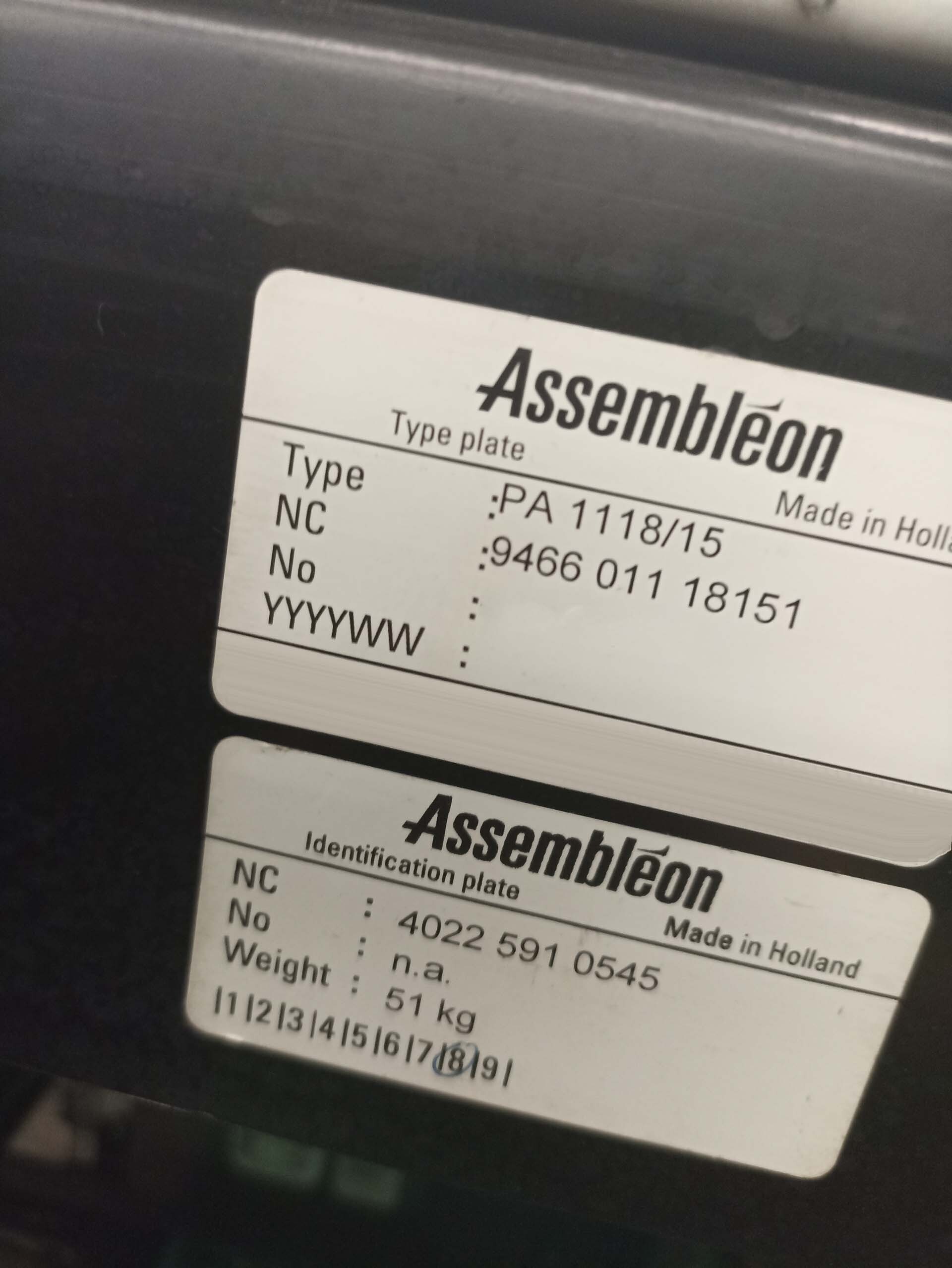 사진 사용됨 PHILIPS / ASSEMBLEON AX501 판매용