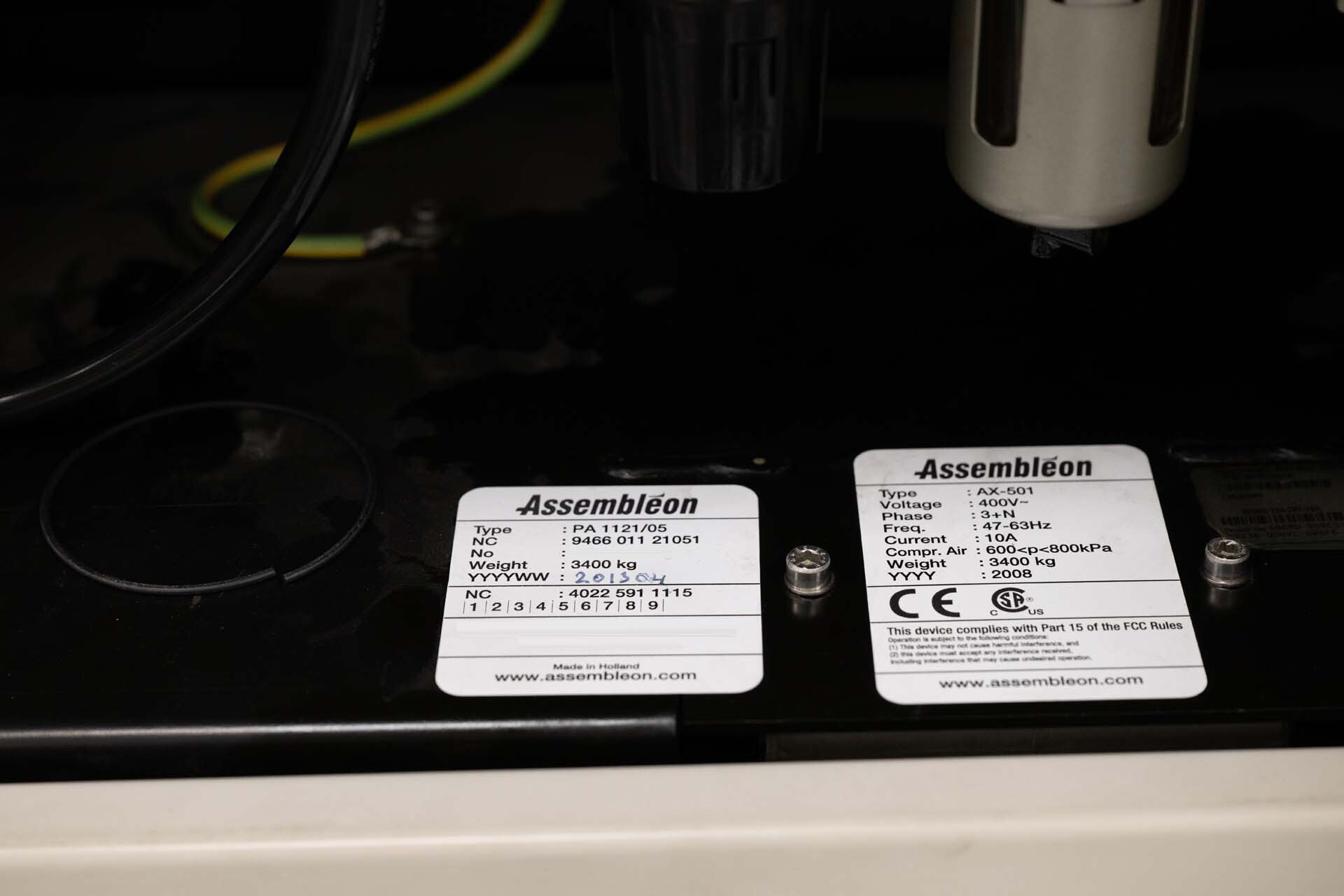 Photo Used PHILIPS / ASSEMBLEON AX501 For Sale
