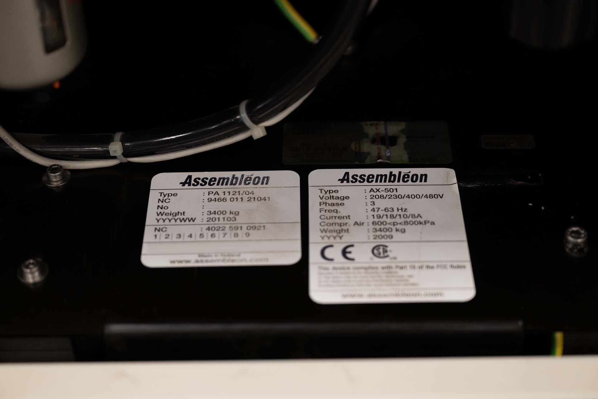 Photo Used PHILIPS / ASSEMBLEON AX501 For Sale