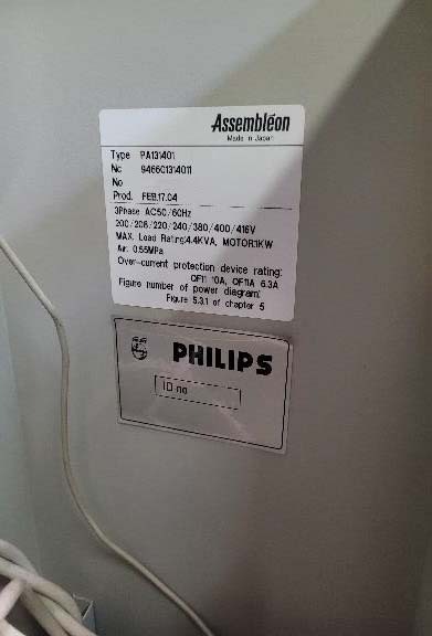 Photo Used PHILIPS / ASSEMBLEON Topaz XII For Sale