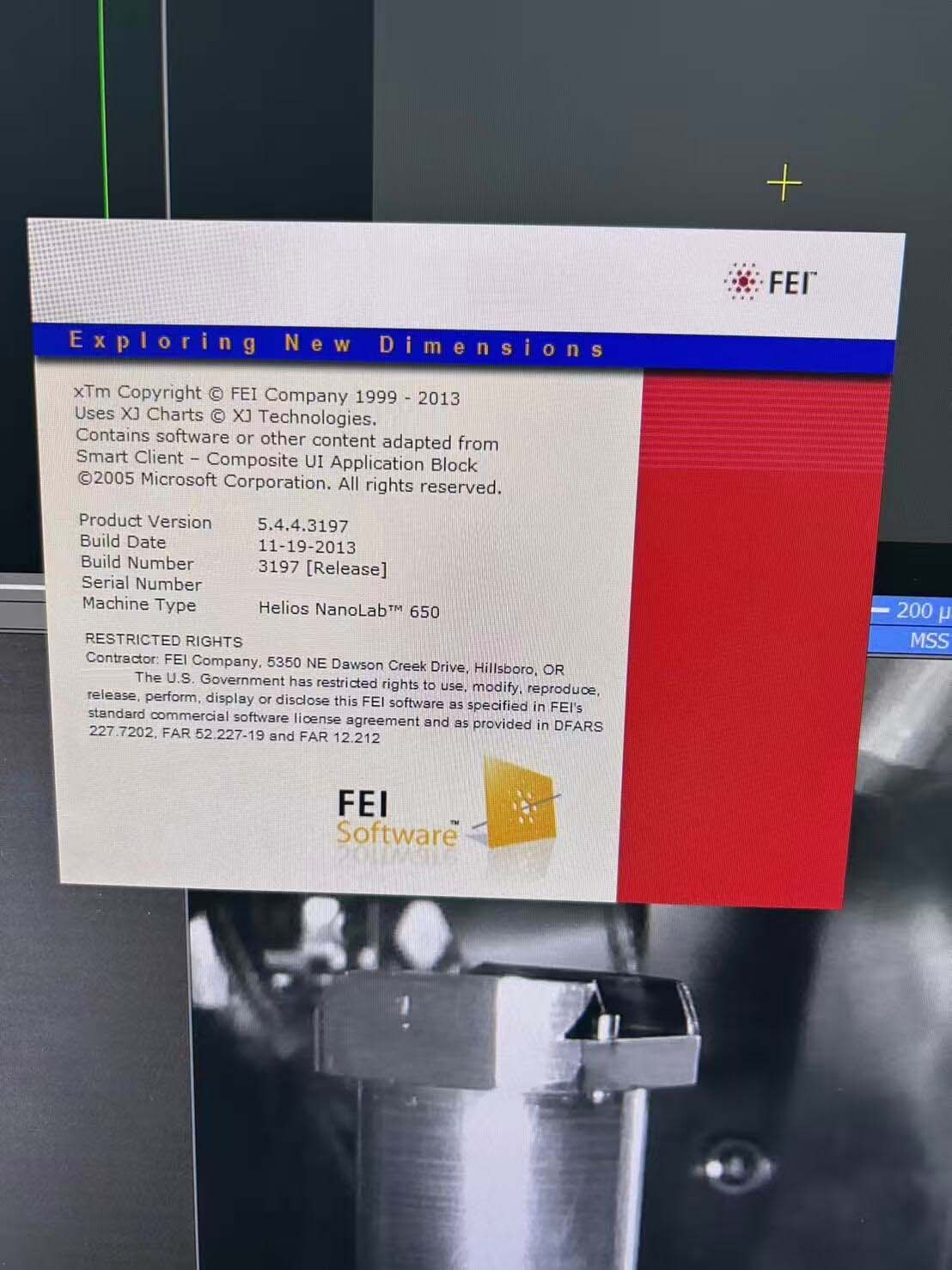Photo Used PHILIPS / FEI Helios 650 For Sale