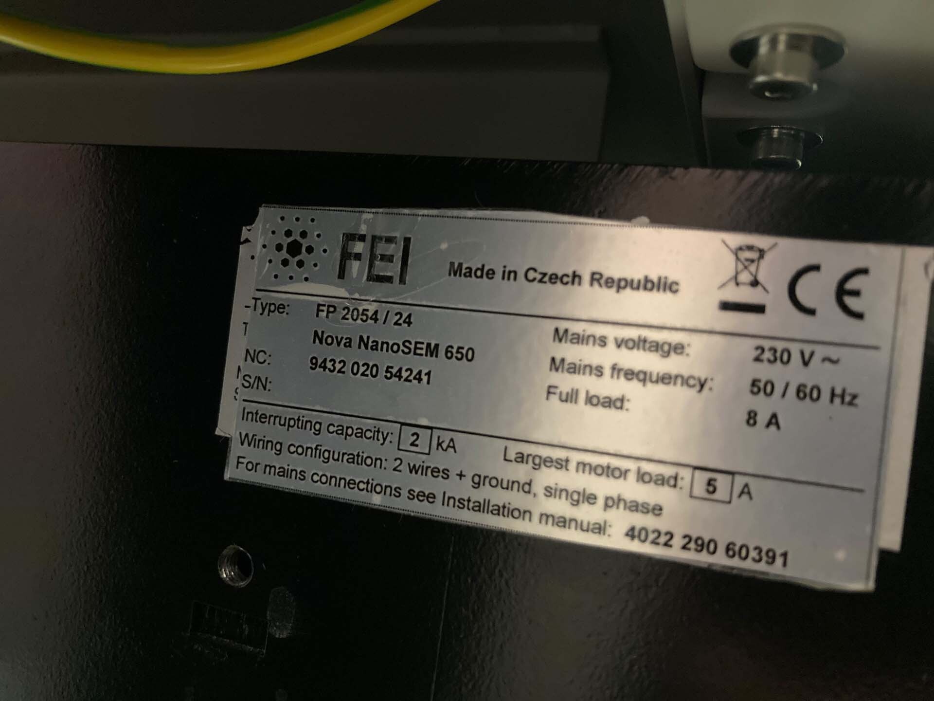 Photo Utilisé PHILIPS / FEI Nova NanoSEM 650 À vendre