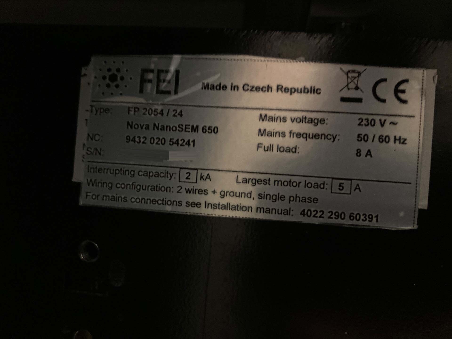 Photo Utilisé PHILIPS / FEI Nova NanoSEM 650 À vendre