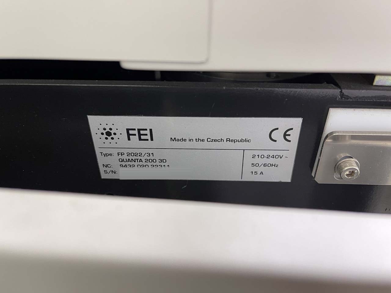 사진 사용됨 PHILIPS / FEI Quanta 200 3D 판매용