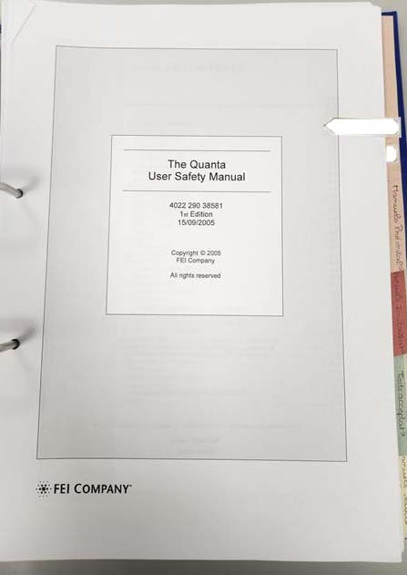 圖為 已使用的 PHILIPS / FEI Quanta 200 FEG 待售