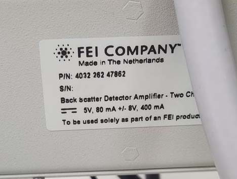 圖為 已使用的 PHILIPS / FEI Quanta 200 FEG 待售