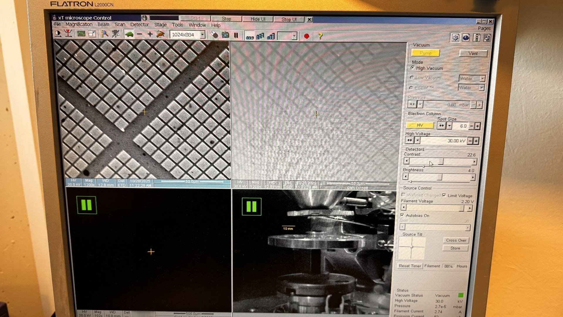 Foto Verwendet PHILIPS / FEI Quanta 200 Zum Verkauf