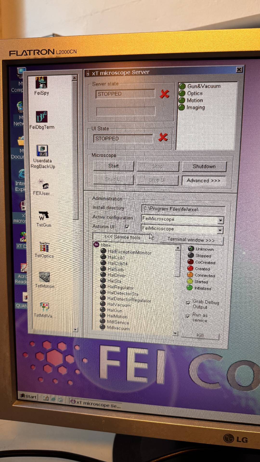 Foto Verwendet PHILIPS / FEI Quanta 200 Zum Verkauf
