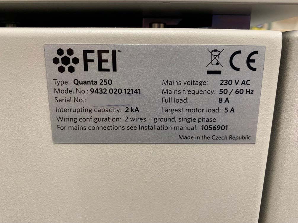 フォト（写真） 使用される PHILIPS / FEI Quanta 250 販売のために
