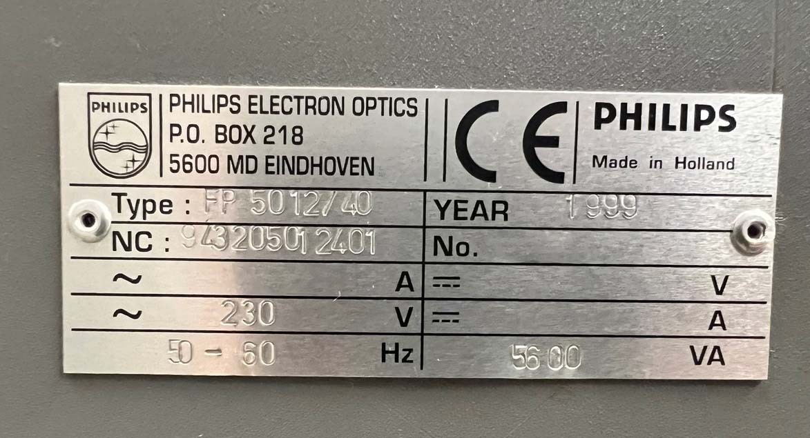 Photo Utilisé PHILIPS / FEI Tecnai T12 BioTwin À vendre