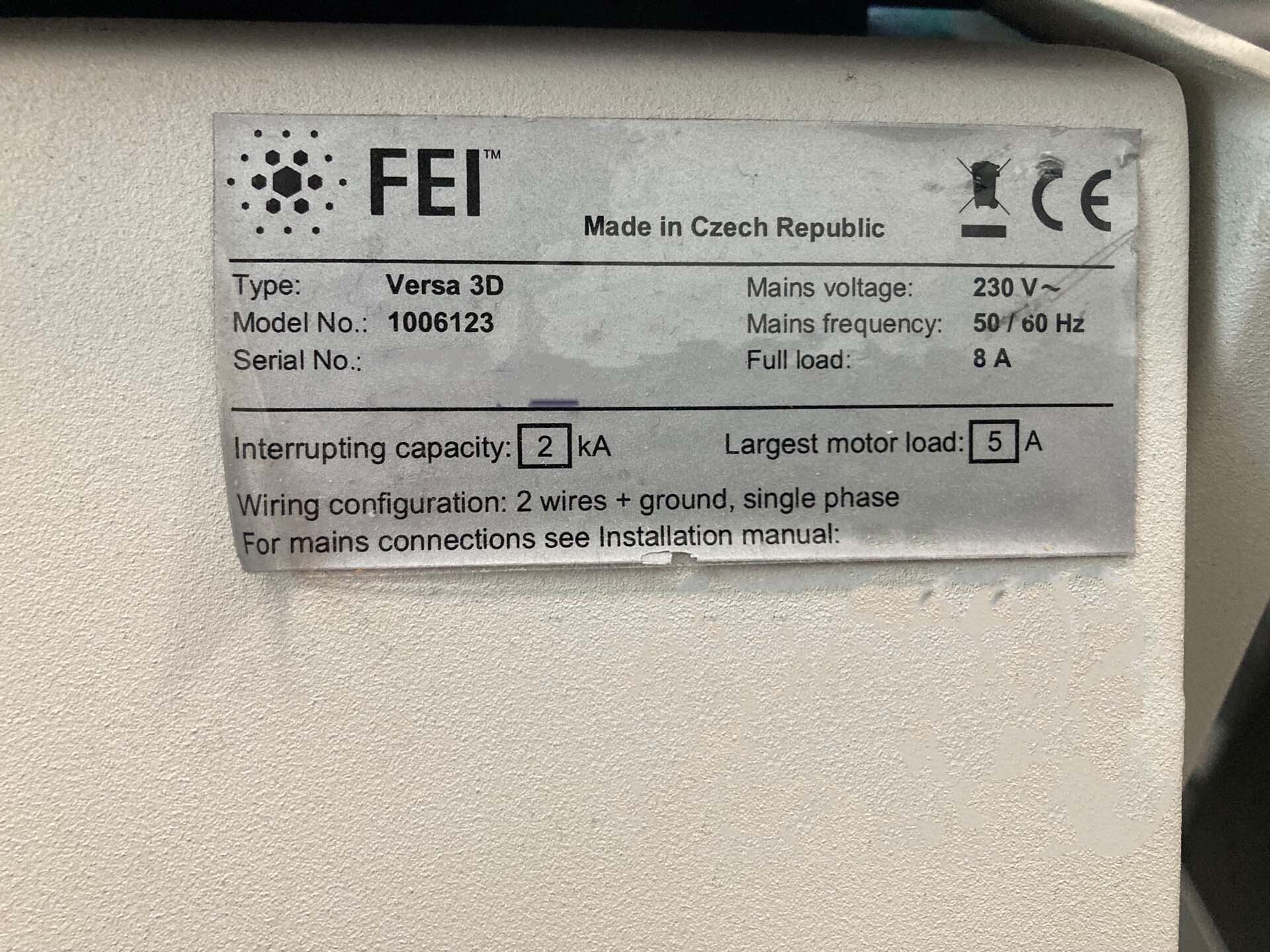 Foto Verwendet PHILIPS / FEI Versa 3D Zum Verkauf