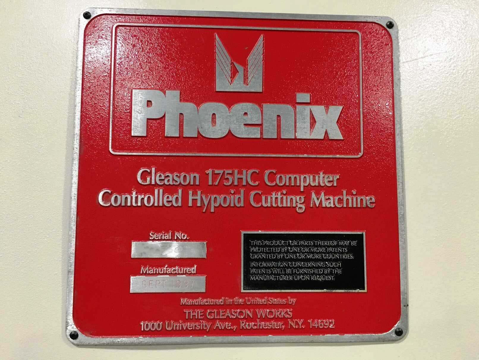 Foto Verwendet GLEASON Phoenix 175 HC Zum Verkauf