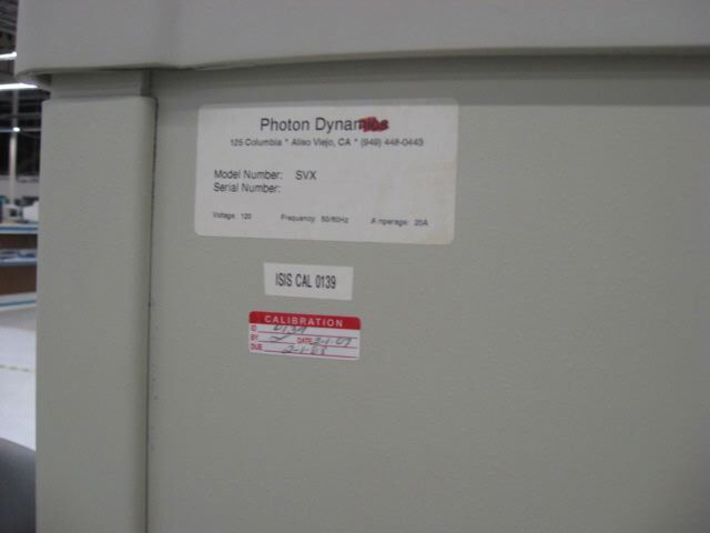 Photo Used PHOTON DYNAMICS SVX For Sale