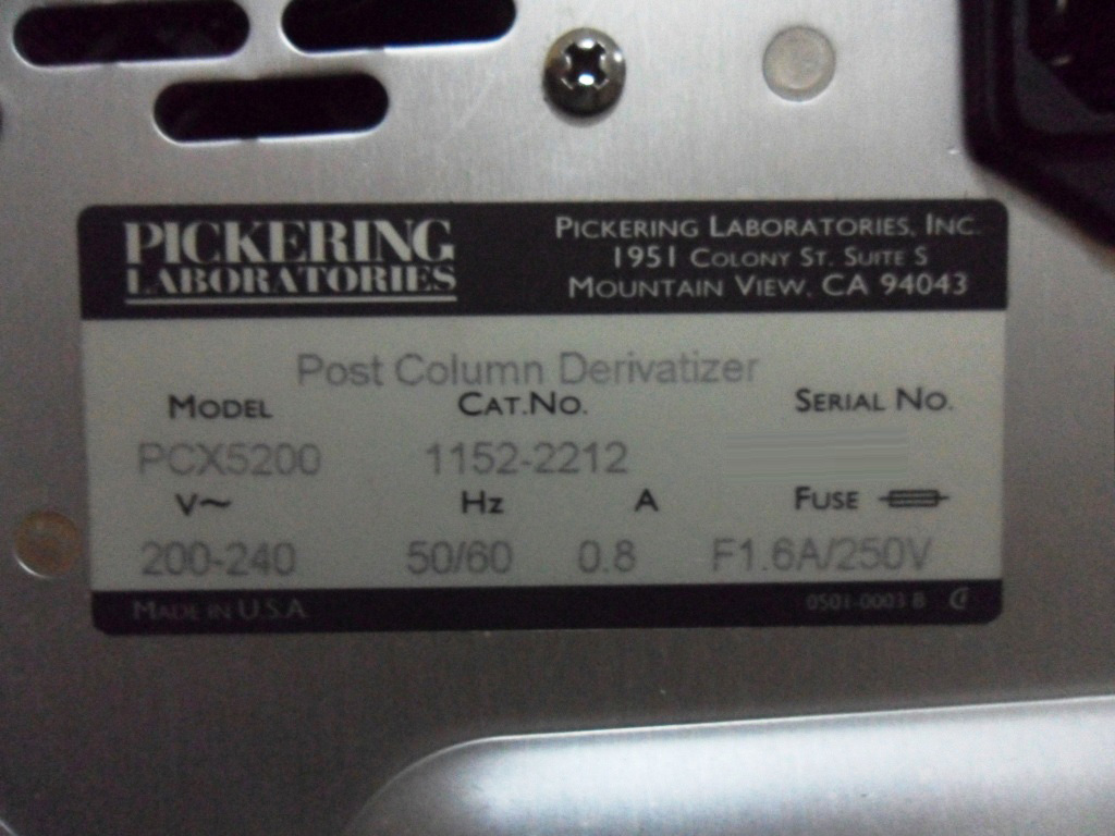 圖為 已使用的 PICKERING PCX 5200 待售
