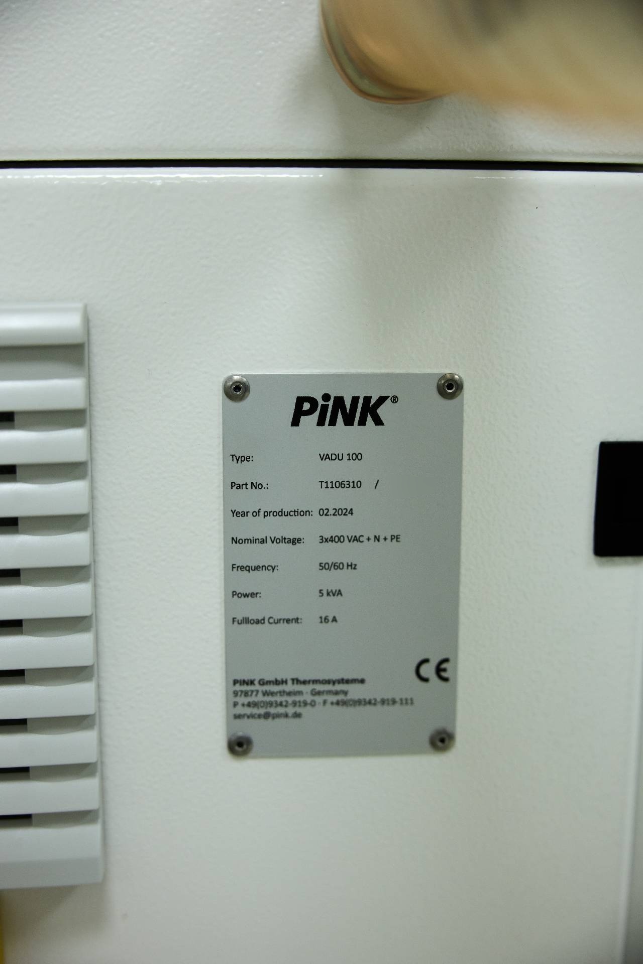 图为 已使用的 PINK VADU 100 待售